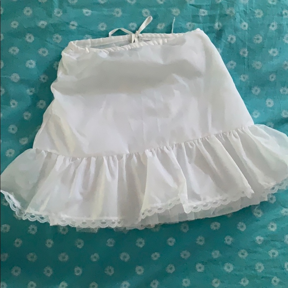 White Kids Petticoat